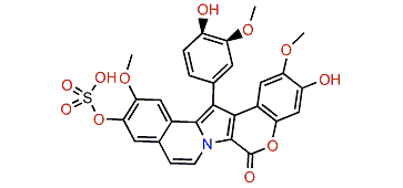 Lamellarin D 8-sulfate